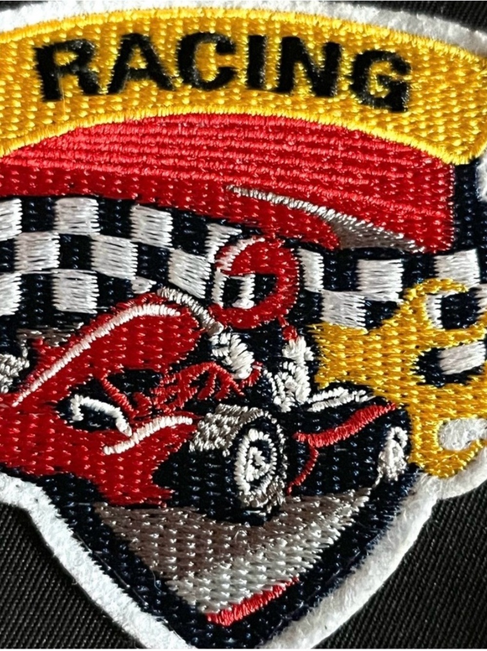 Kids Red Racing Jumpsuit - Picture 2 of 9